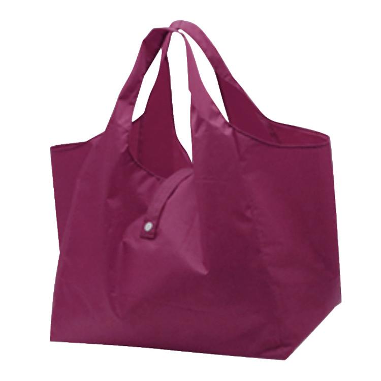 買い物袋 折りたたみ マチ広 全16色 エコバッグ 大容量 コンビニバッグ 軽量 a4 折りたたみバッグ トート 手提げ 洗える バッグ コ - 画像 (3)