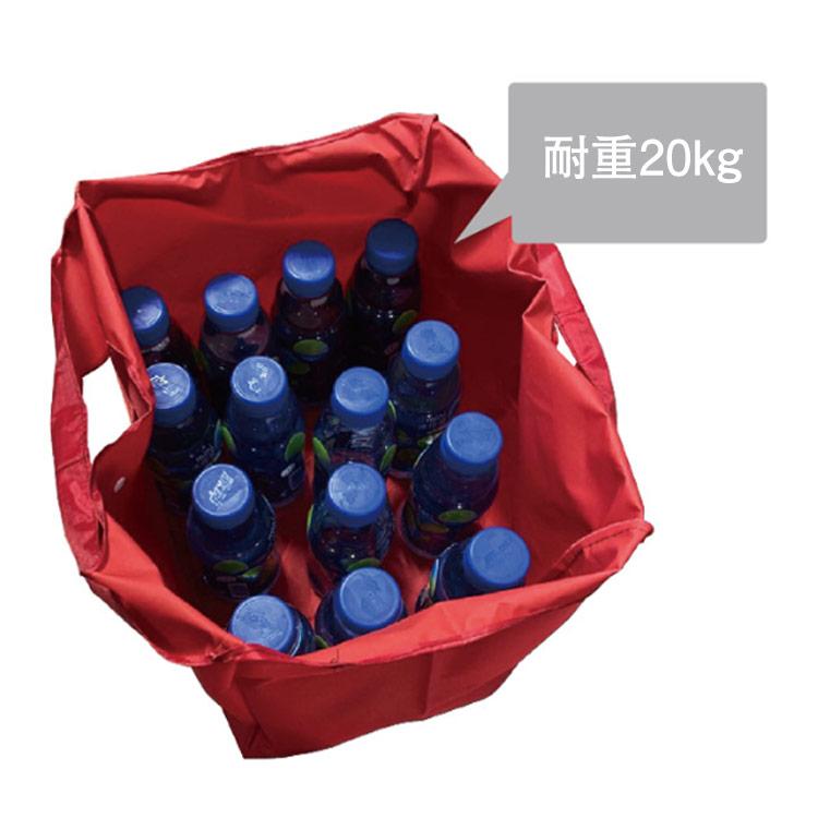 買い物袋 折りたたみ マチ広 全16色 エコバッグ 大容量 コンビニバッグ 軽量 a4 折りたたみバッグ トート 手提げ 洗える バッグ コ - 画像 (9)