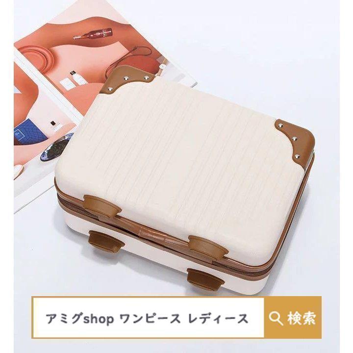 ミニトランクケース キャリーケース スーツケース キャリーハード キャリーオン 機内持ち込み 小型 大容量 手提げ 旅行用 収納ケース ハンドバッ - 画像 (8)