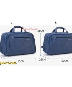 ボストンキャリー 2way キャスターバッグ 40L キャリーバッグ 折りたたみ 大容量 2輪 撥水加工 トロリーバッグ メンズ 旅行