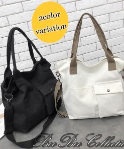 キャンパストート　トートバック 　カジュアル系バッグ ズック学生鞄 ステッチ JK0584