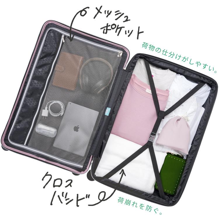 スーツケース 機内持ち込み s m l キャリーケース 拡張ジップ エキスパンダブル 4輪 旅行 出張 機内持込サイズ 1-2泊 3-5泊 7泊 レジェンドウォーカー - 画像 (8)