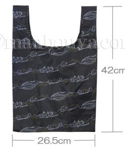 深海魚 グッズ おしゃれ エコバッグ 折りたたみ 小さめ コンビニサイズ ショッピングバッグ 深海生物 智光 メール便発送可